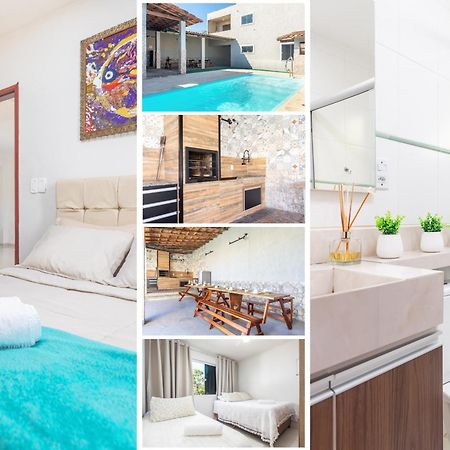 Refugio Tropical Casa De Praia Com Piscina Aquecida E 4 Suites E Garagem 3 Carros, 800 Mtrs Da Praia Internet 700 Mbps, Condominio Privado Com Pista De Skate , Quadra De Futevolei , Campos E Quadras De Futebol! Cabo Frio Dış mekan fotoğraf