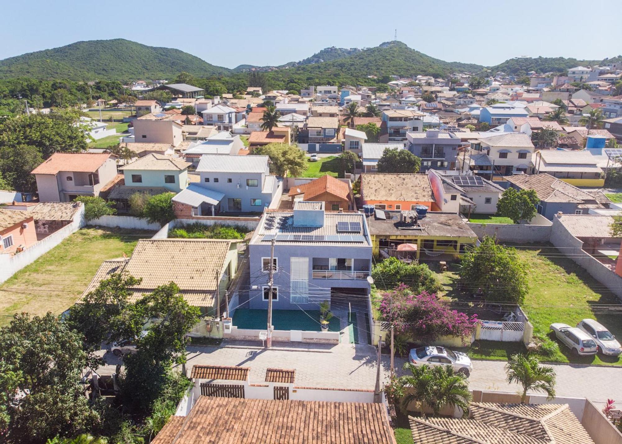 Refugio Tropical Casa De Praia Com Piscina Aquecida E 4 Suites E Garagem 3 Carros, 800 Mtrs Da Praia Internet 700 Mbps, Condominio Privado Com Pista De Skate , Quadra De Futevolei , Campos E Quadras De Futebol! Cabo Frio Dış mekan fotoğraf